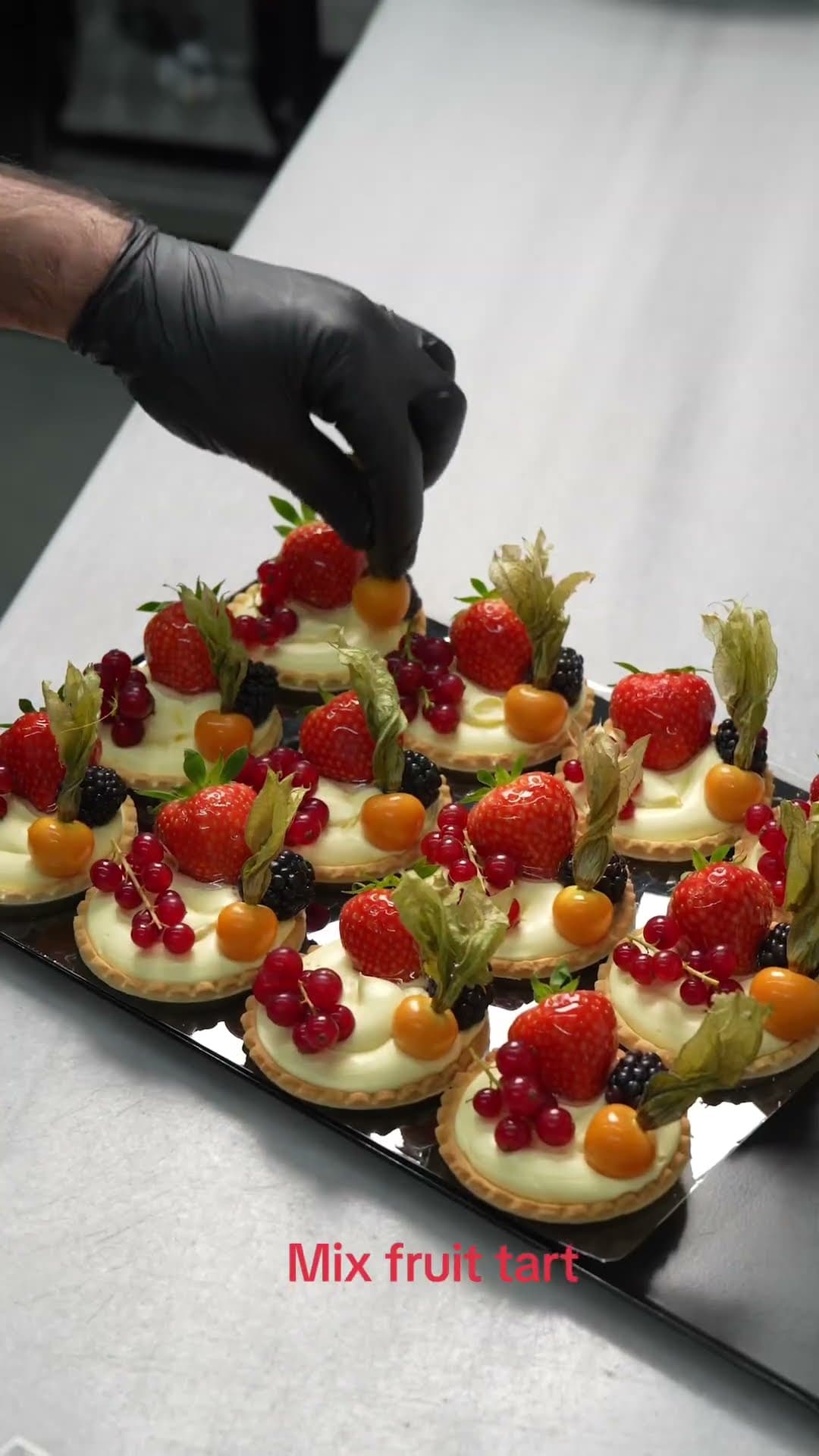 Mixed fruit tart video thumbnail